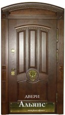 Дверь металлическая с МДФ в кафе -  ДМ 119: 121 000 руб.