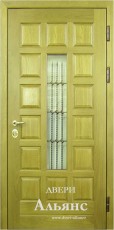 Стальная парадная дверь со стеклопакетом -  ПР 31: 55 600 руб.