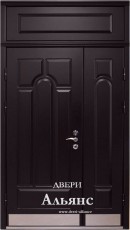 Входная металлическая дверь для дома цвет венге -  ДК 117: 65 700 руб.