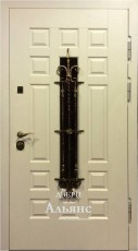 Металлическая дверь в частный дом с ковкой -  ДК 122: 59 700 руб.