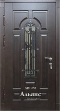 Дверь с кованными элементами наружная -  К 43: 49 300 руб.