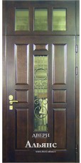 Дверь входная металлическая со стеклопакетом -  СТ 25: 71 700 руб.