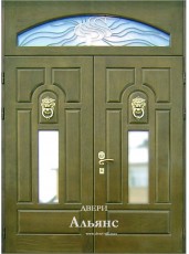 Входная двухстворчатая дверь с шумоизоляцией -  ДХ 28: 89 600 руб.