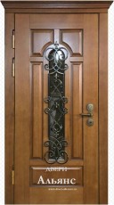 Металлическая входная дверь с ковкой элитная -  К 49: 95 700 руб.