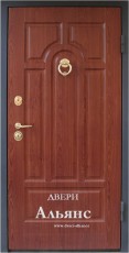 Дверь уличная металлическая с раздельными ручками -  УЛ 104: 24 200 руб.