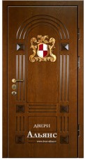 Элитная металлическая дверь с рисунком -  ДЭ 86: 64 000 руб.
