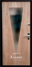 Утепленная дверь с зеркалом -  Д 36: 34 700 руб.
