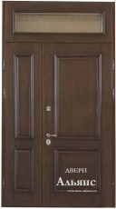 Входная двухстворчатая дверь с отделкой МДФ на заказ -  ДМ 159: 89 700 руб.