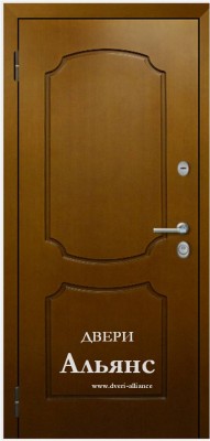 Входная металлическая дверь МДФ в квартиру -  ДМ 46