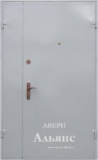 Металлическая двухстворчатая  дверь в тамбур дешевая -  Т 6: 15 000 руб.