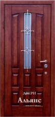 Входная дверь с ковкой и стеклом с терморазрывом -  ДКС 23: 47 200 руб.