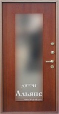 Дверь входная металлическая с зеркалом в коттедж -  Д 7: 31 950 руб.