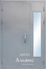 Входная дверь в тамбур эконом с стеклопакетом -  ДС 27: 24 000 руб.