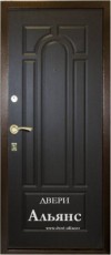 Металлическая дверь МДФ на дачу -  ДМ 72: 24 700 руб.