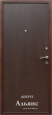 Железная дверь эконом класса с ламинированной панелью -  ДС 41: 13 200 руб.